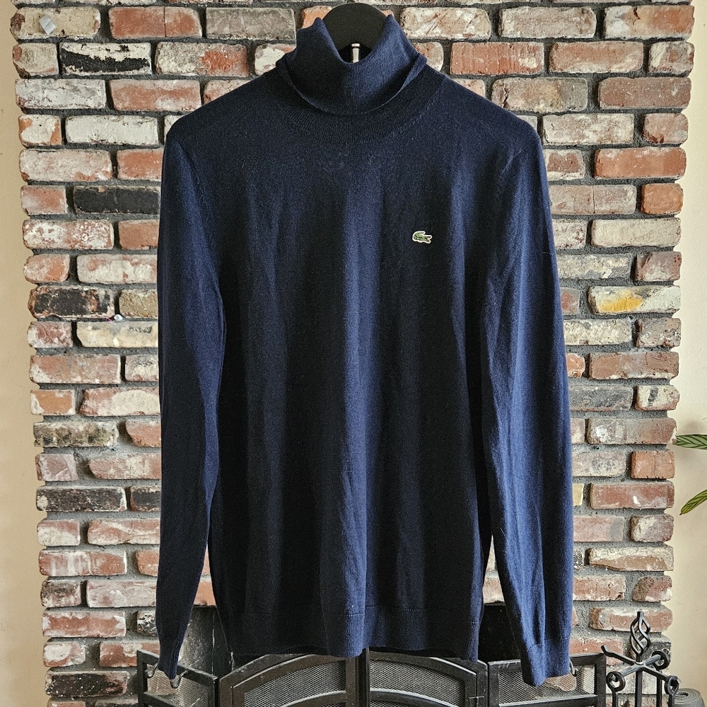 Lacoste Wool Turtleneck Sweater